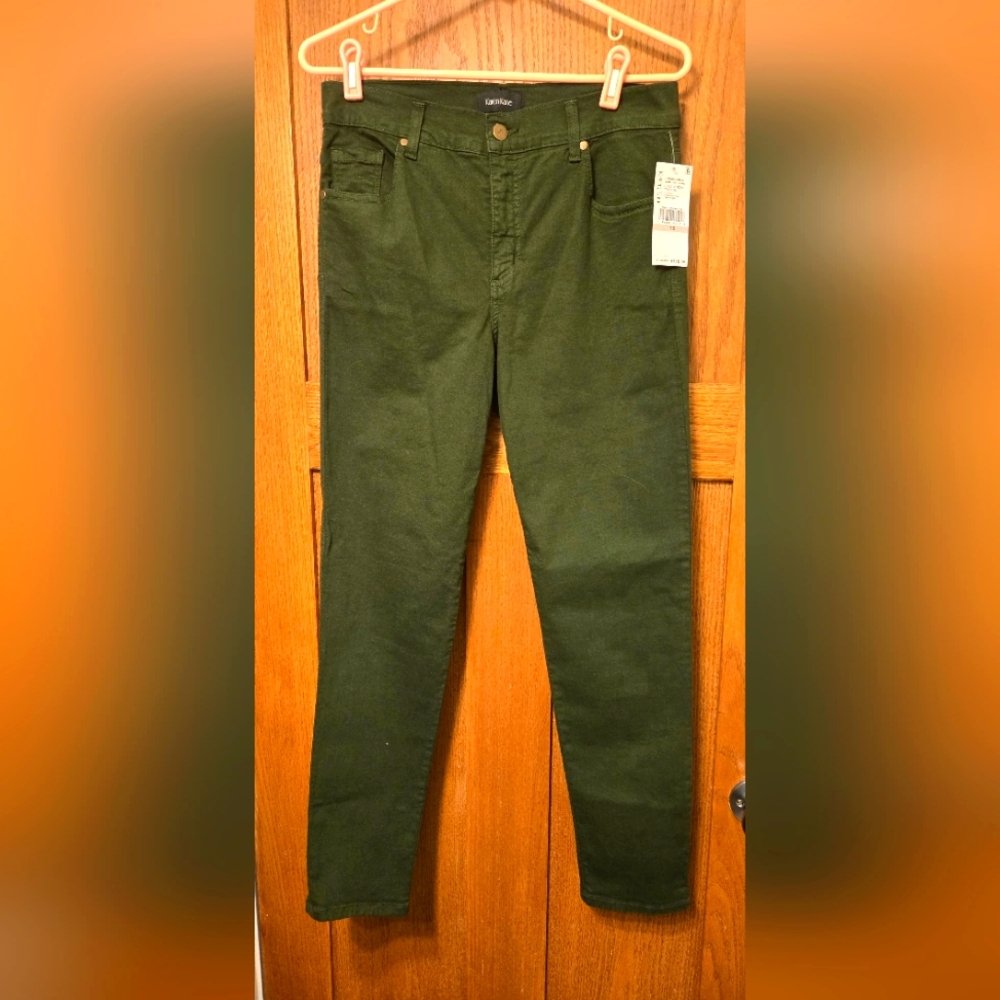 Karen Kane Green Jeans Size 10